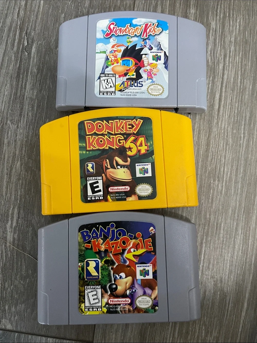 Nintendo Black N64 Console with Black Controller and Colorful Buttons